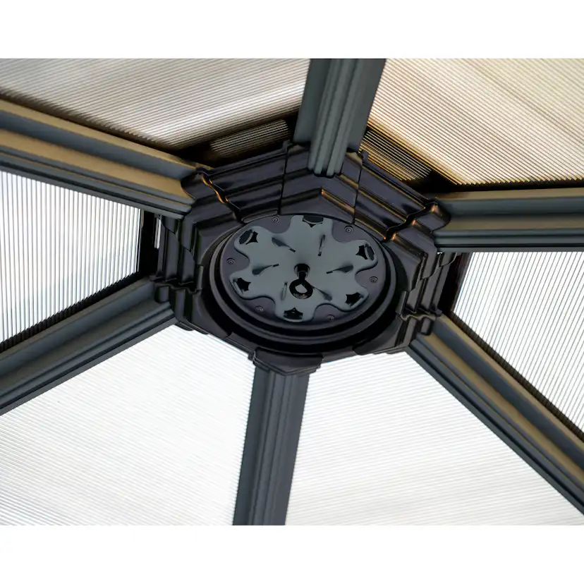 Canopia Roma Hardtop Aluminium Paviljong För Hela Säsongen 3,6 X 4,2 m