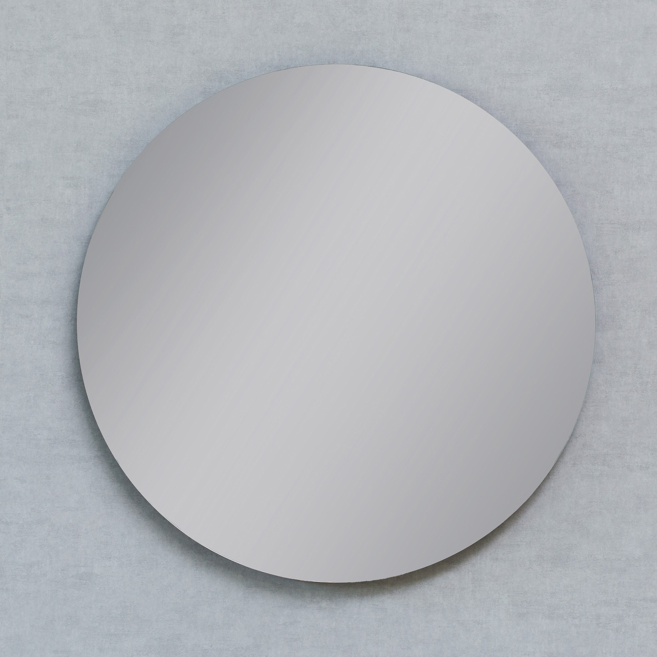 Spegel Vidi Moon Rund med LED-belysning