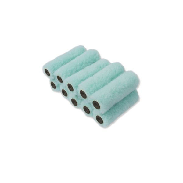 Miniroller QPT 10 cm Medium Mint 10-Pack