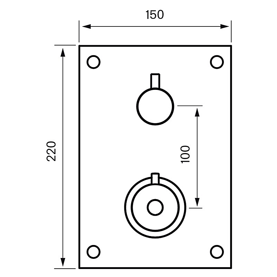 Duschblandare Tapwell Box 268