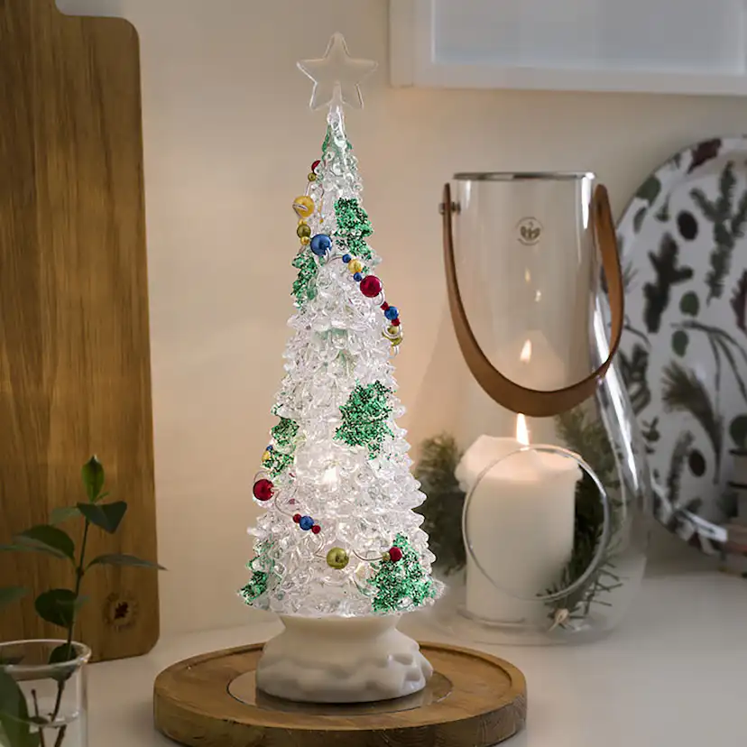 Julbelysning Gnosjö Konstsmide Julgran Roterande