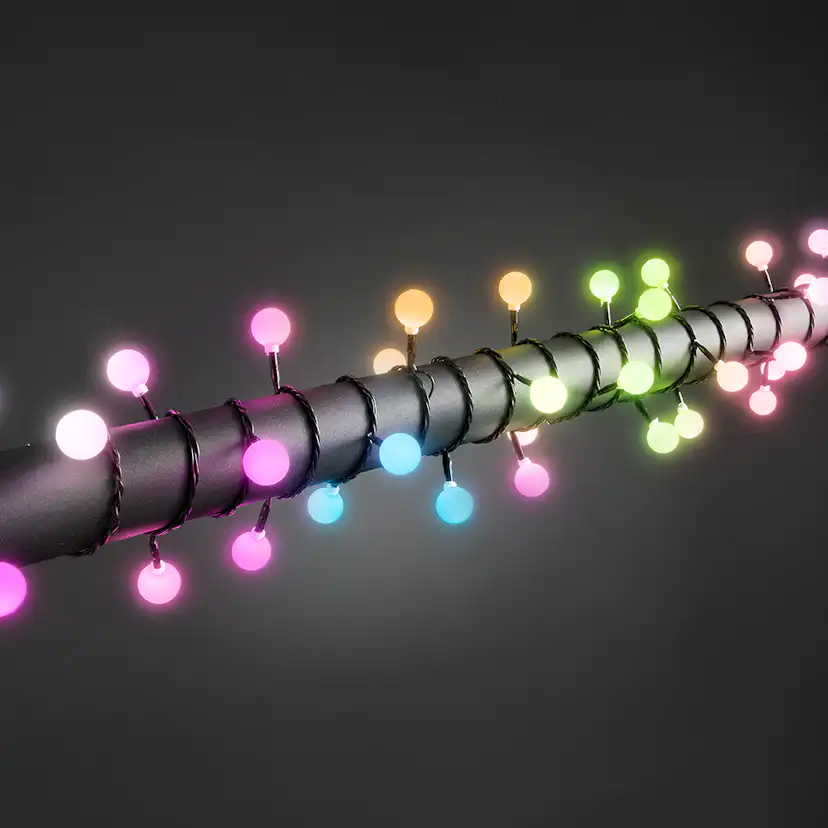 Ljusslinga Gnosjö Konstsmide 80 st RGB LED