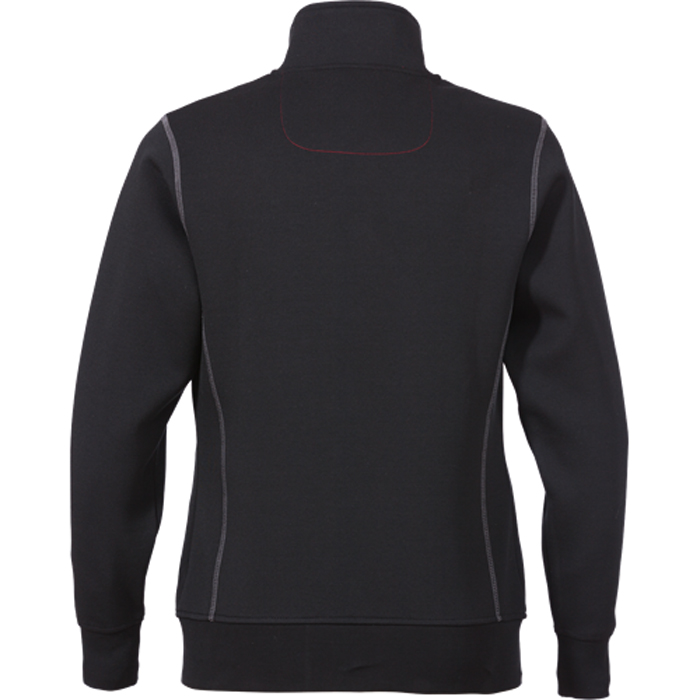 SWEATSHIRTJACKA DAM 1748 DF Färg: Svart, Storlek: XL