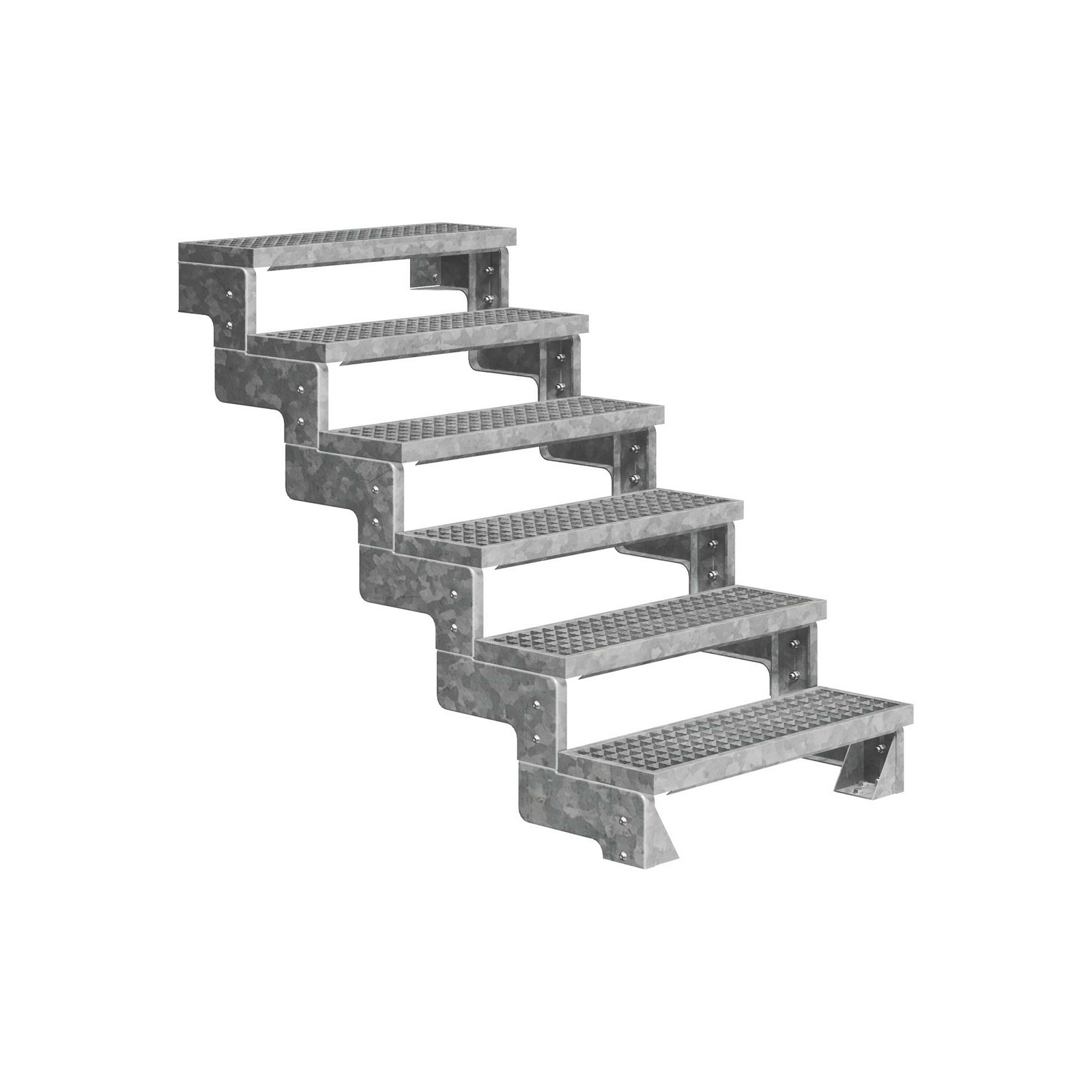 Gardentop gallersteg 100cm 6S utan räcke H: 1080-1320 mm