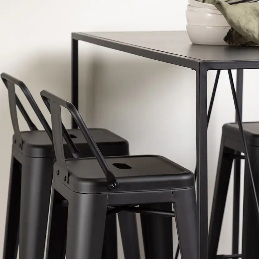 Matgrupp Venture Home Brea med 4 Tempe Flat Stolar