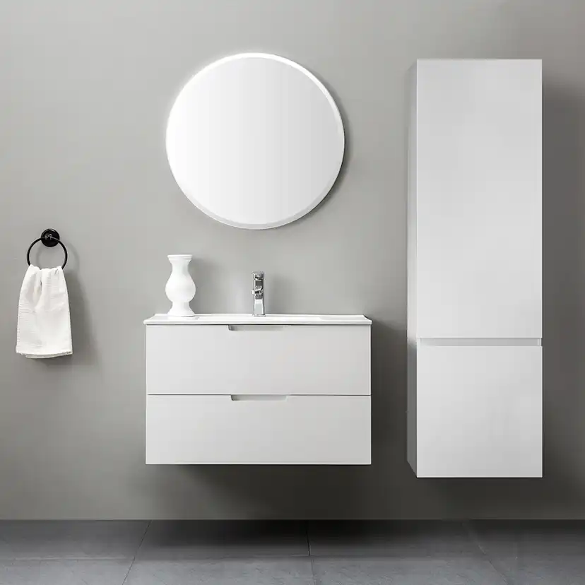 Högskåp Bathlife Eufori Vit