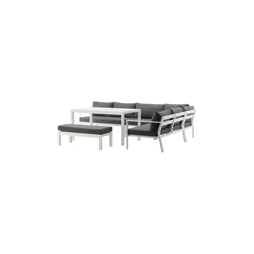 Ramos - Bench- Black / Grey - Aluminium - Aluminium - middl Vit