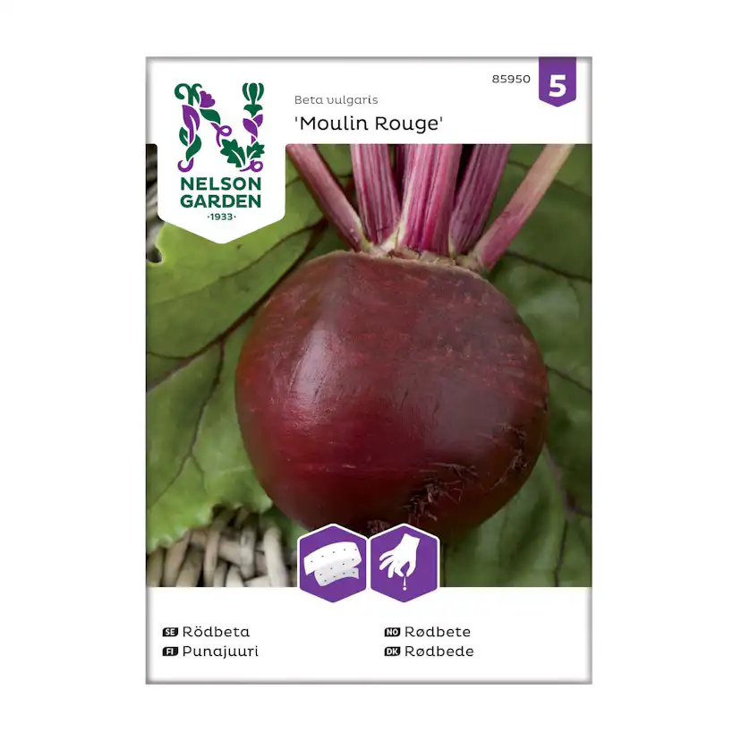 Frö Rödbeta Nelson Garden Moulin Rouge Såband