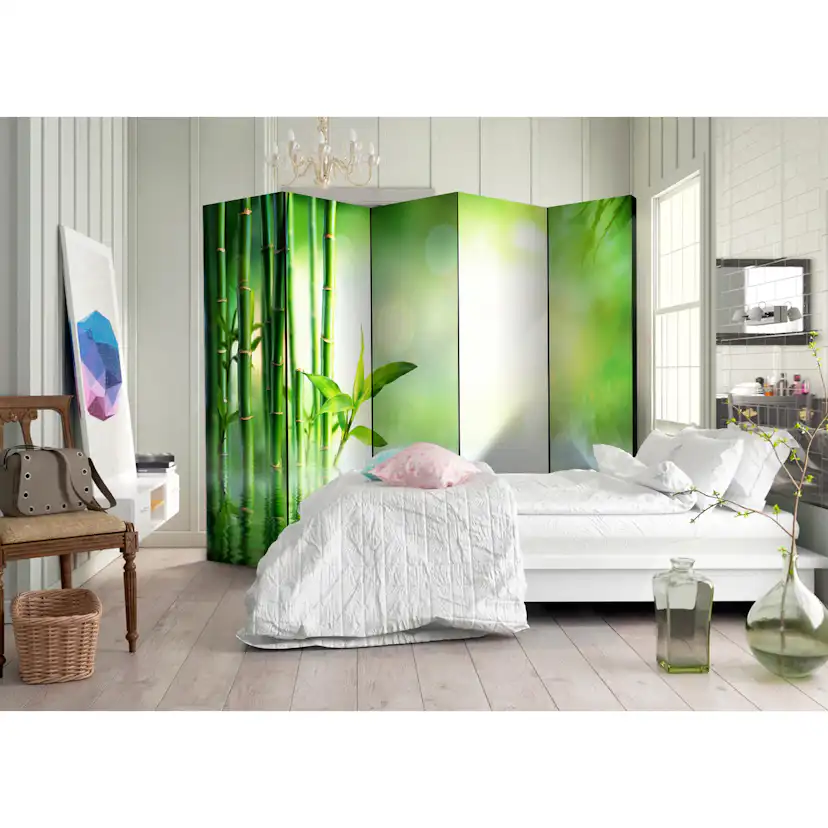 Rumsavdelare Arkiio Green Bamboo II 225x172 cm