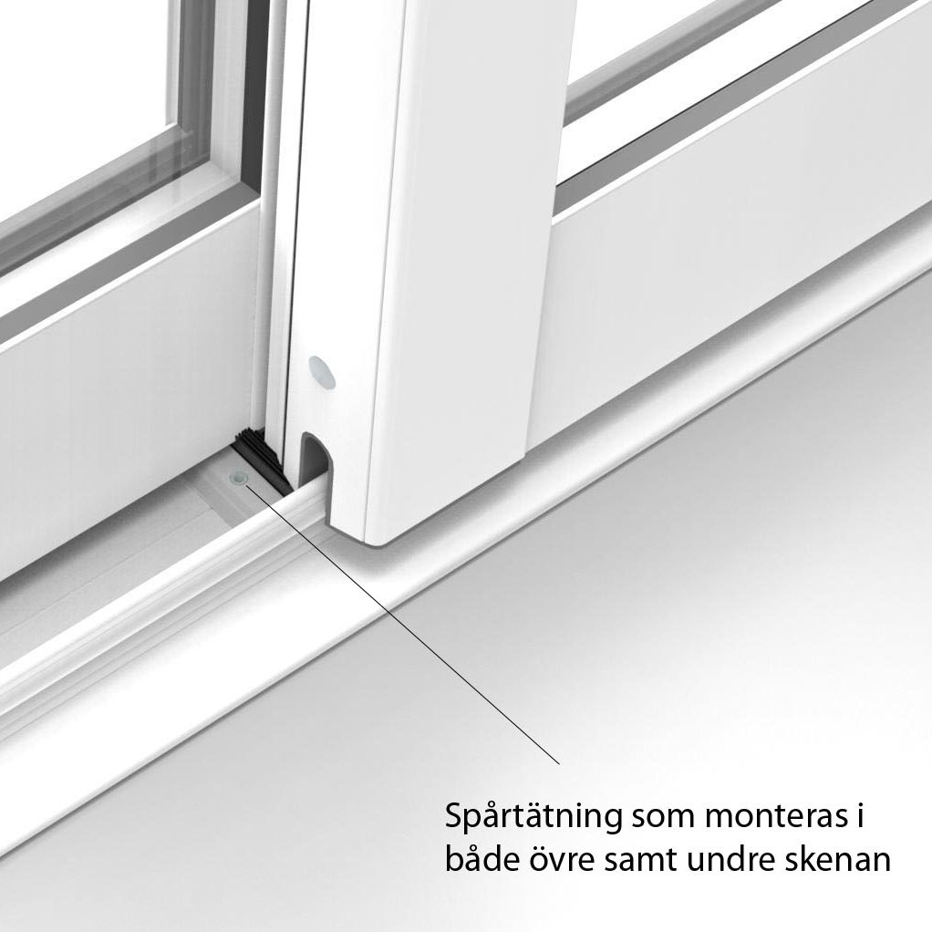Skjutdörr Landskap Robust Året runt 3+3