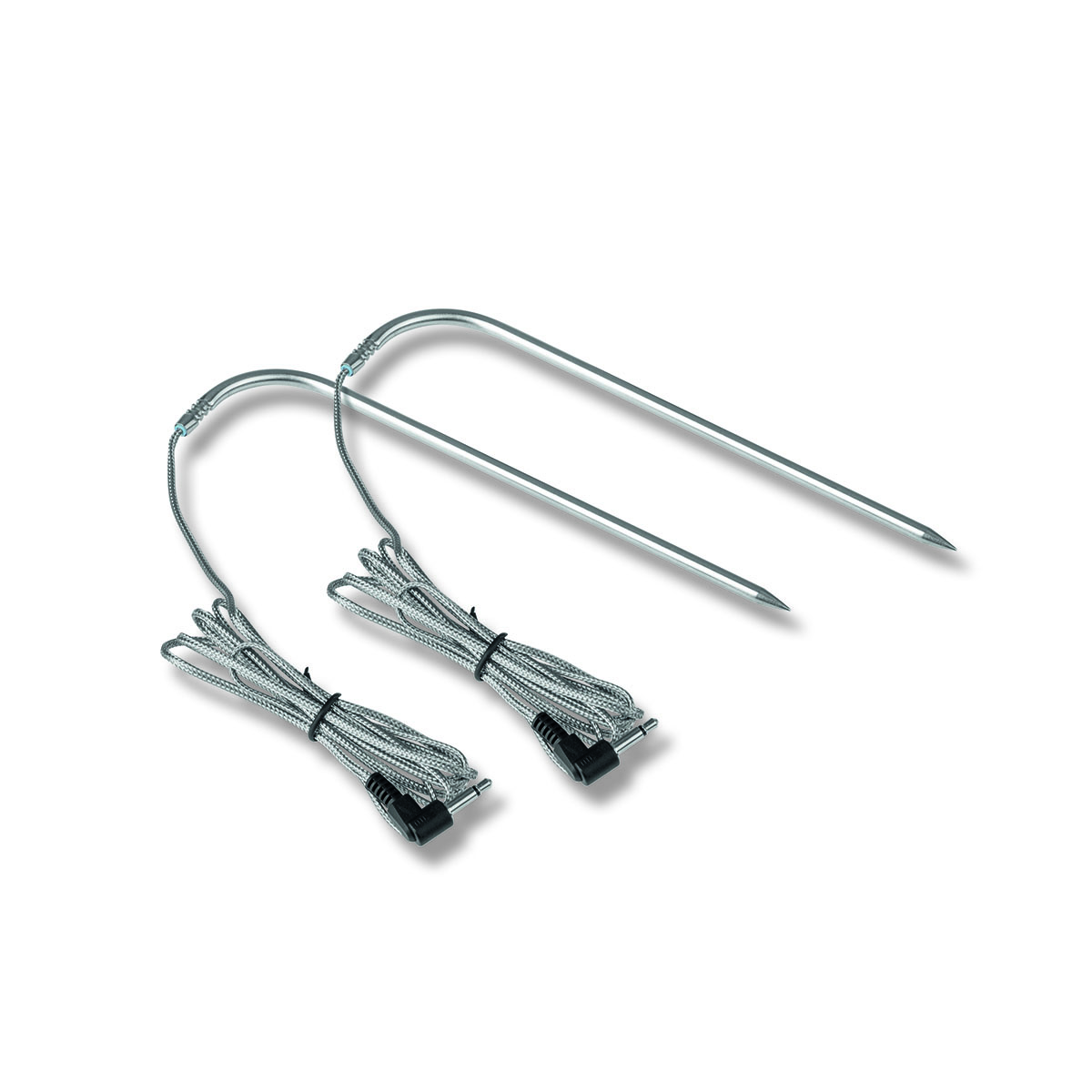 Elgrill Landmann 1192 Black 2023 med Gjutjärnsgaller med Inbyggd Termometer & Sidobord