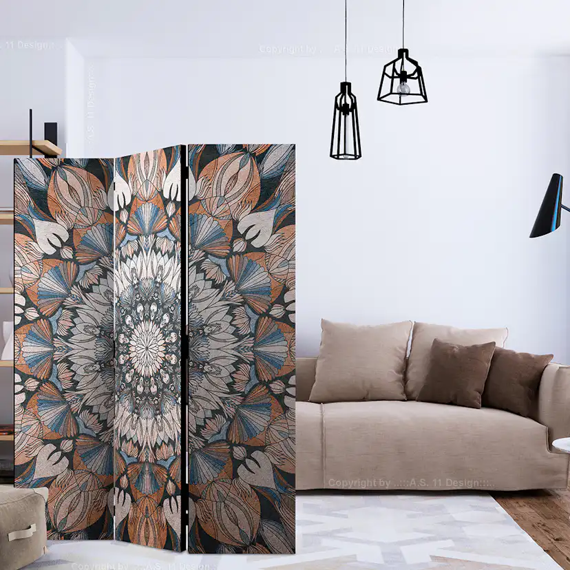 Rumsavdelare Arkiio Hetman Mandala 135x172 cm