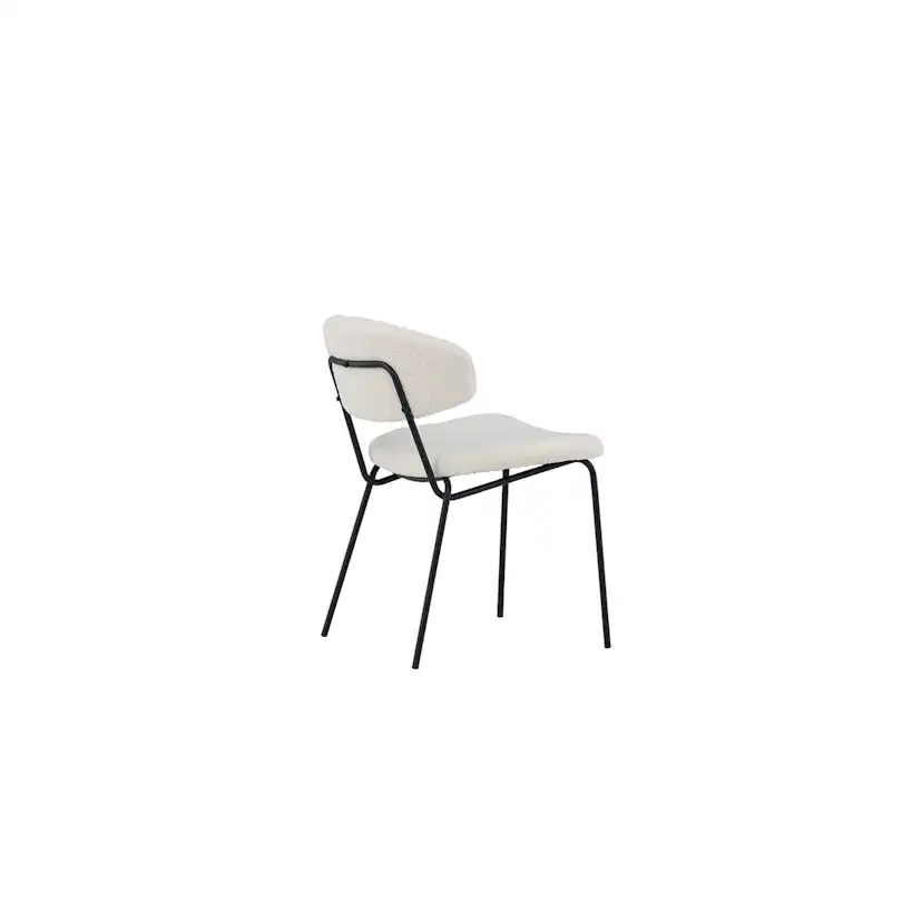 Matstol Venture Home Chico Stol i Boucle 2 st