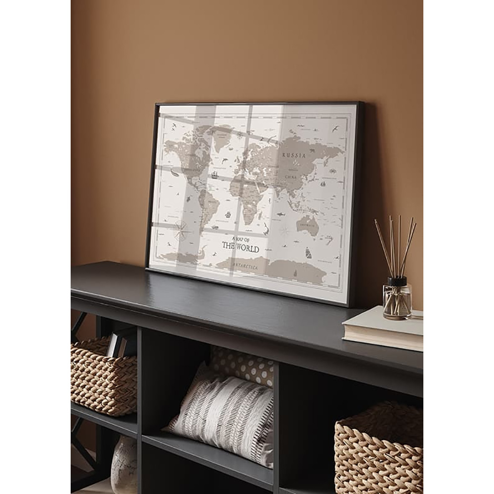 Poster Gallerix A Map Of The World