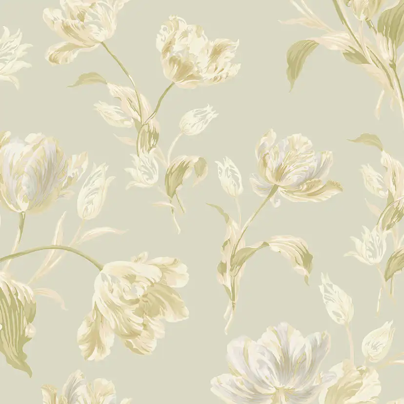 Tapet Laura Ashley Gosford Sage Grön 122769