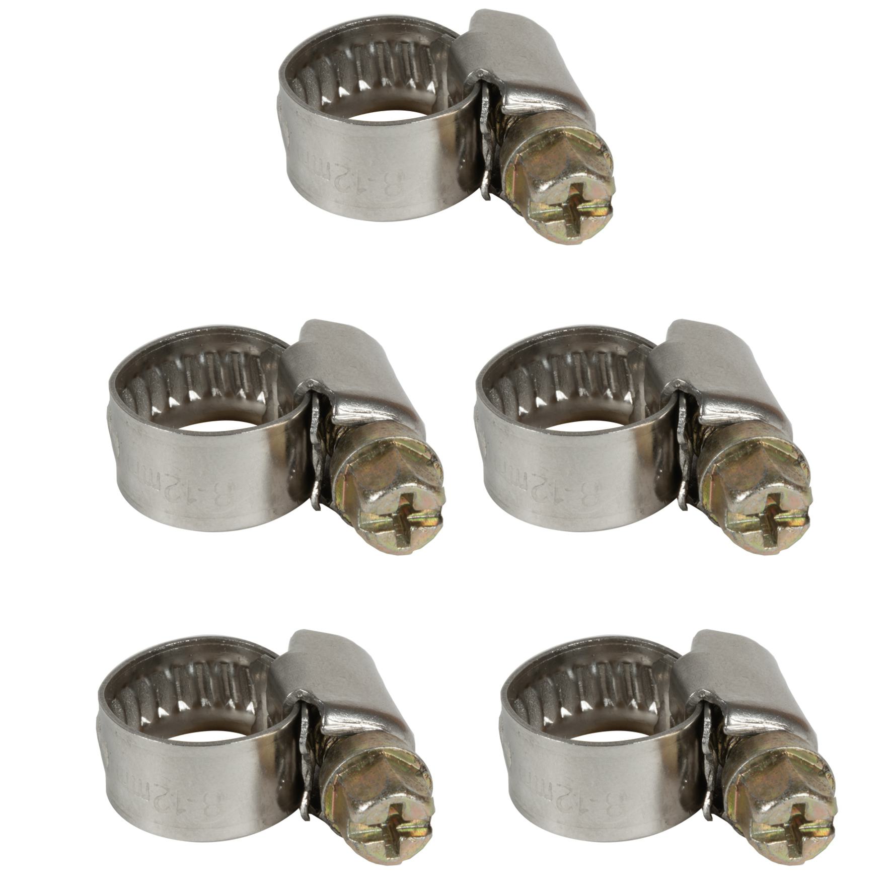 Tryckluftsklämmor Einhell Clip-set, 8–12 mm, 5 delar