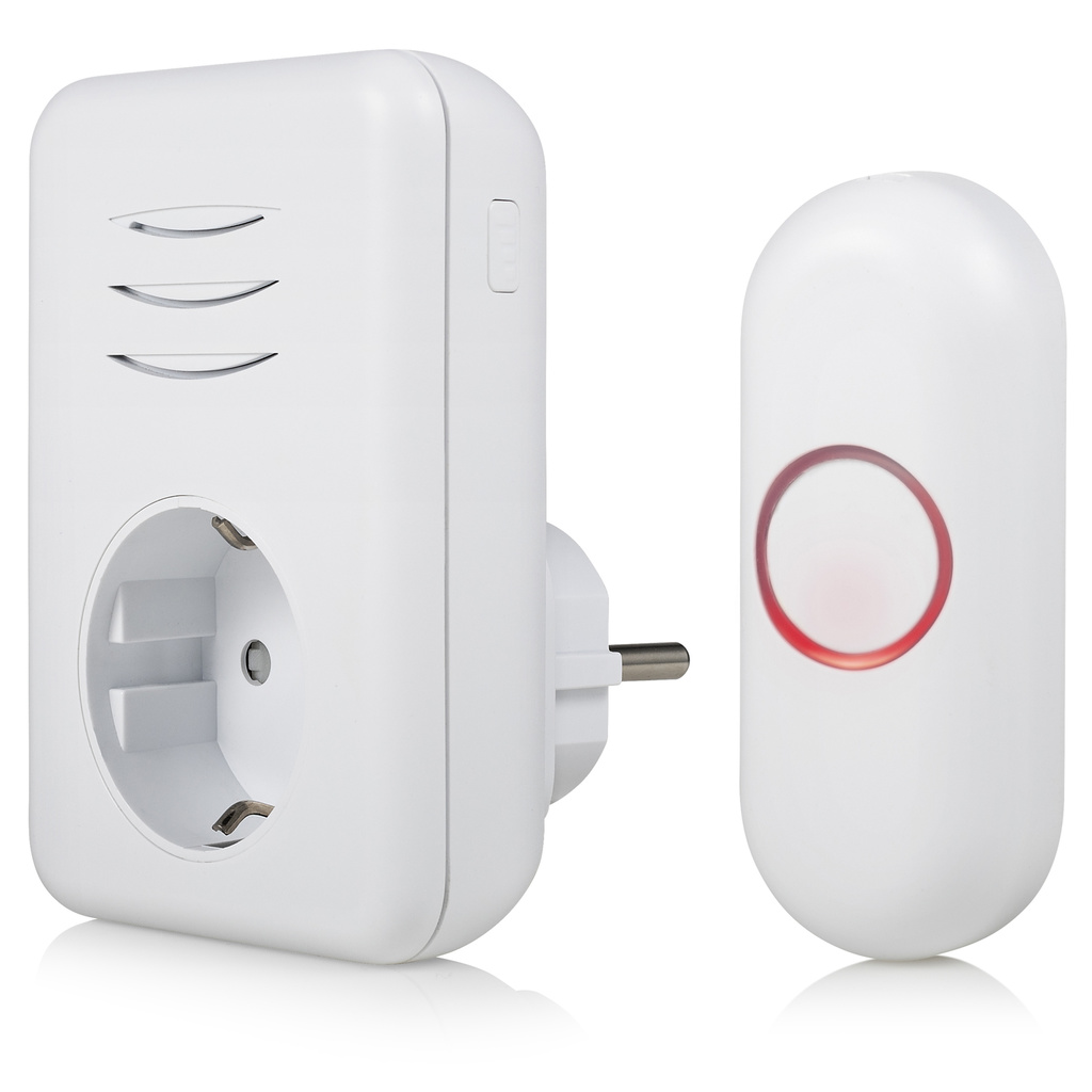 Trådlös Dörrklocka Byron Plug-in 230V