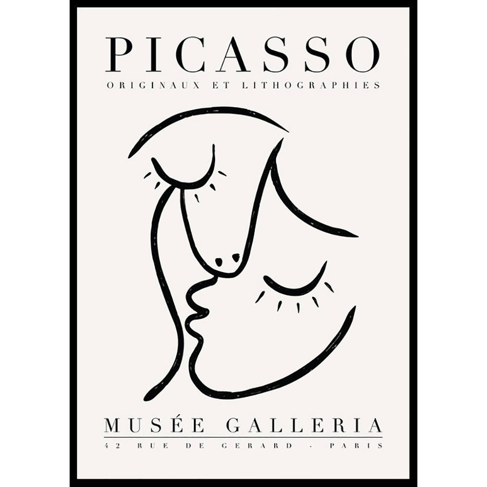 Poster Gallerix Picssso Lithographie No6