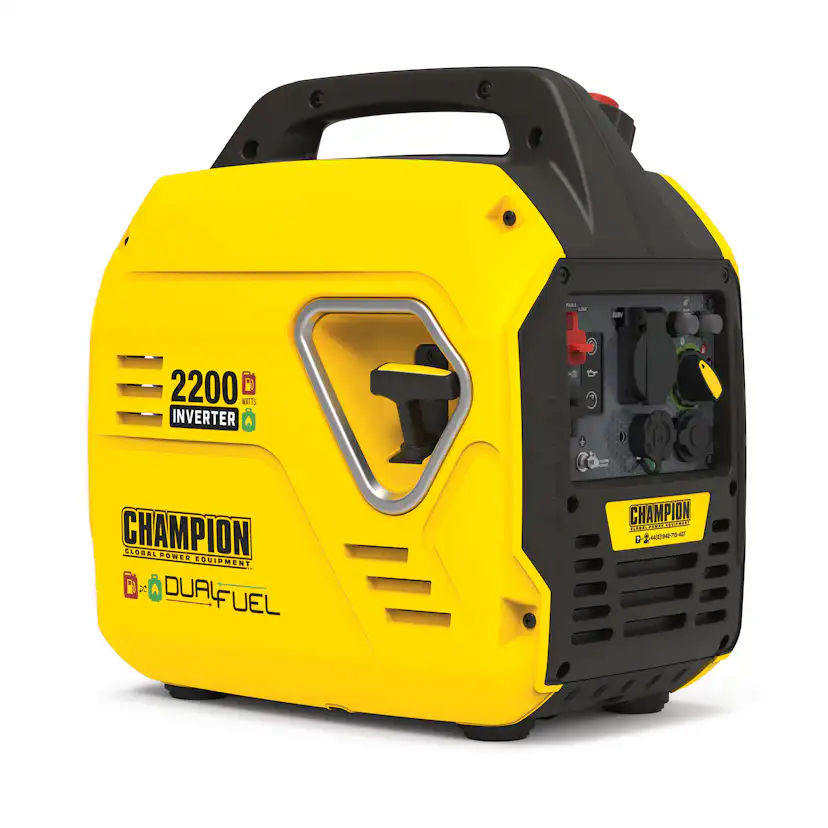 Inverterelverk Champion Generators Dual-Fuel - The Mighty Atom