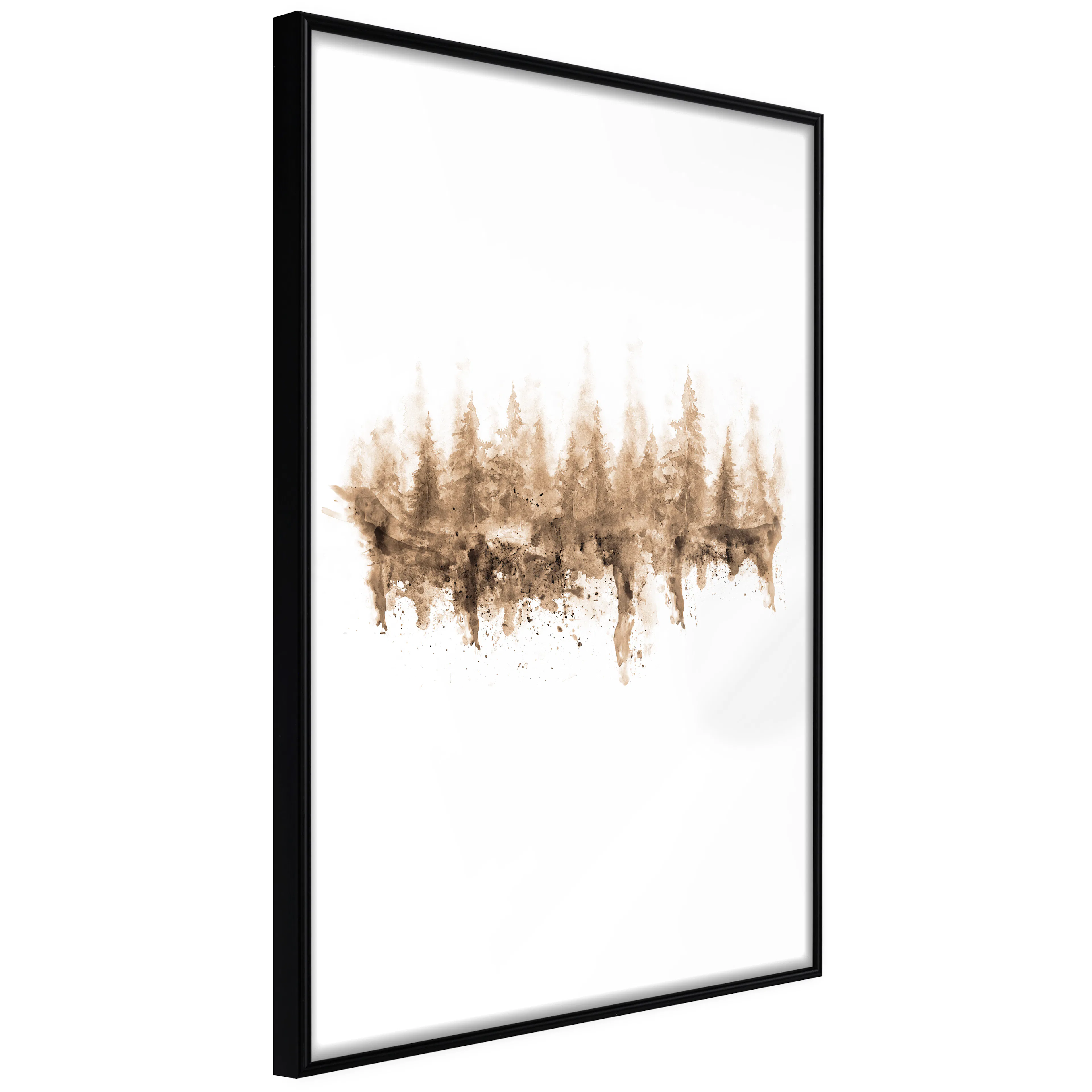 Affisch - Mystical Forest [Poster] 40x60 Svart ram, 40x60 cm
