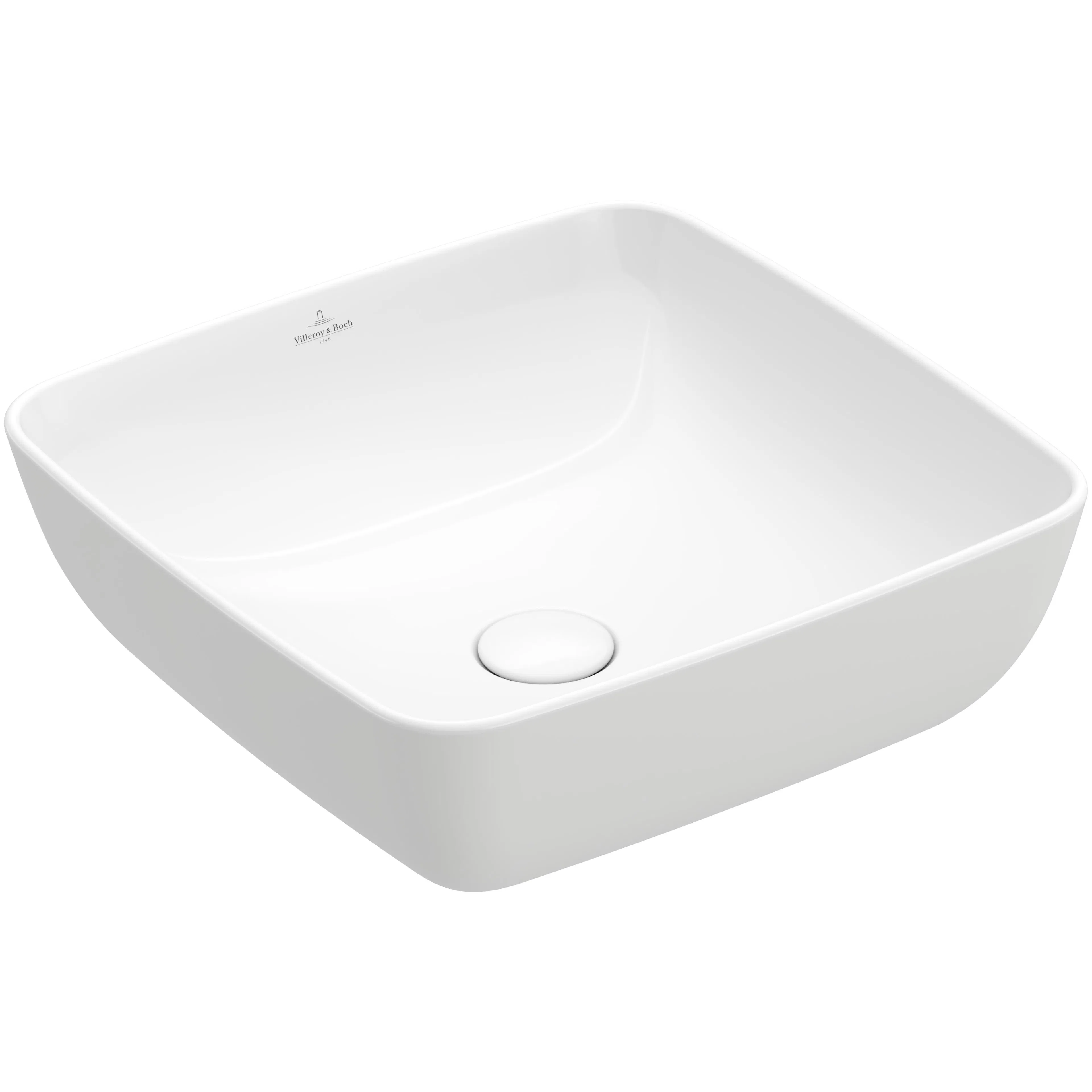 Tvättställ villeroy & Boch Artis 417841R1 Vit Alpin CeramicPlus, för Väggmonterad blandare
