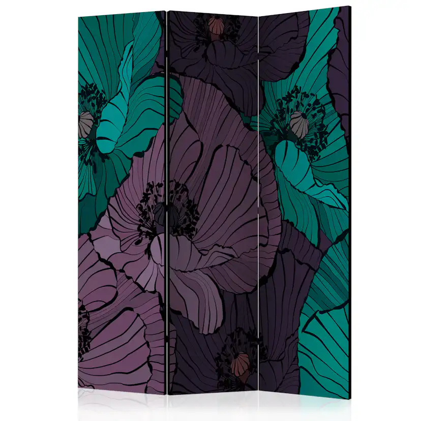 Rumsavdelare Arkiio Flowerbed 135x172 cm