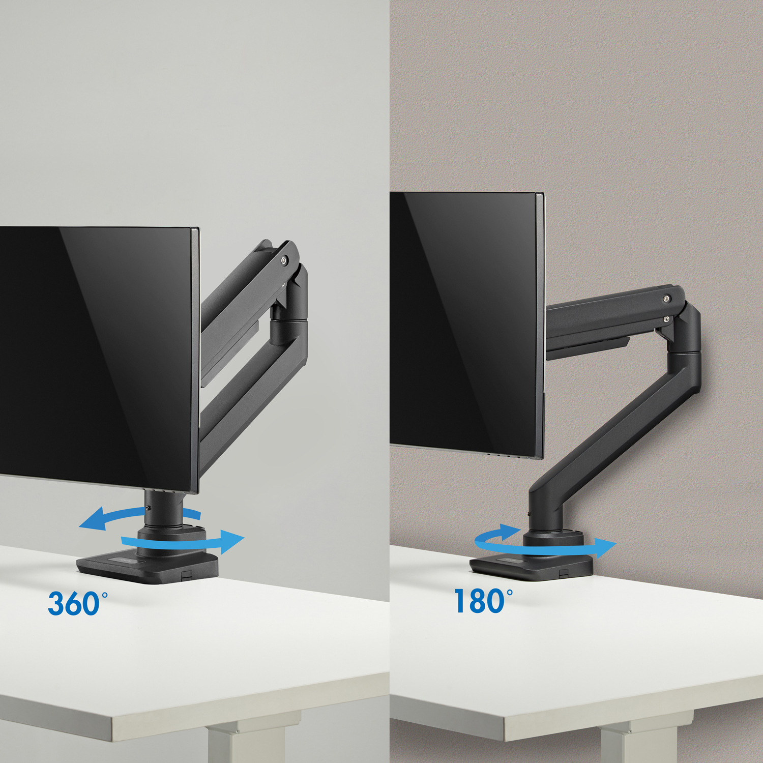 Monitorarm LogiLink 17-49 tum Gasfjäder Max 20kg
