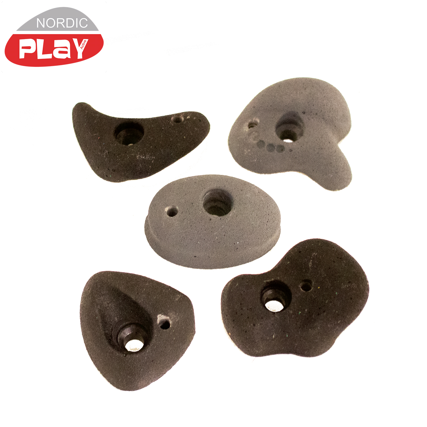 Klättergrepp Nordic Play Klätterstenar 5-pack