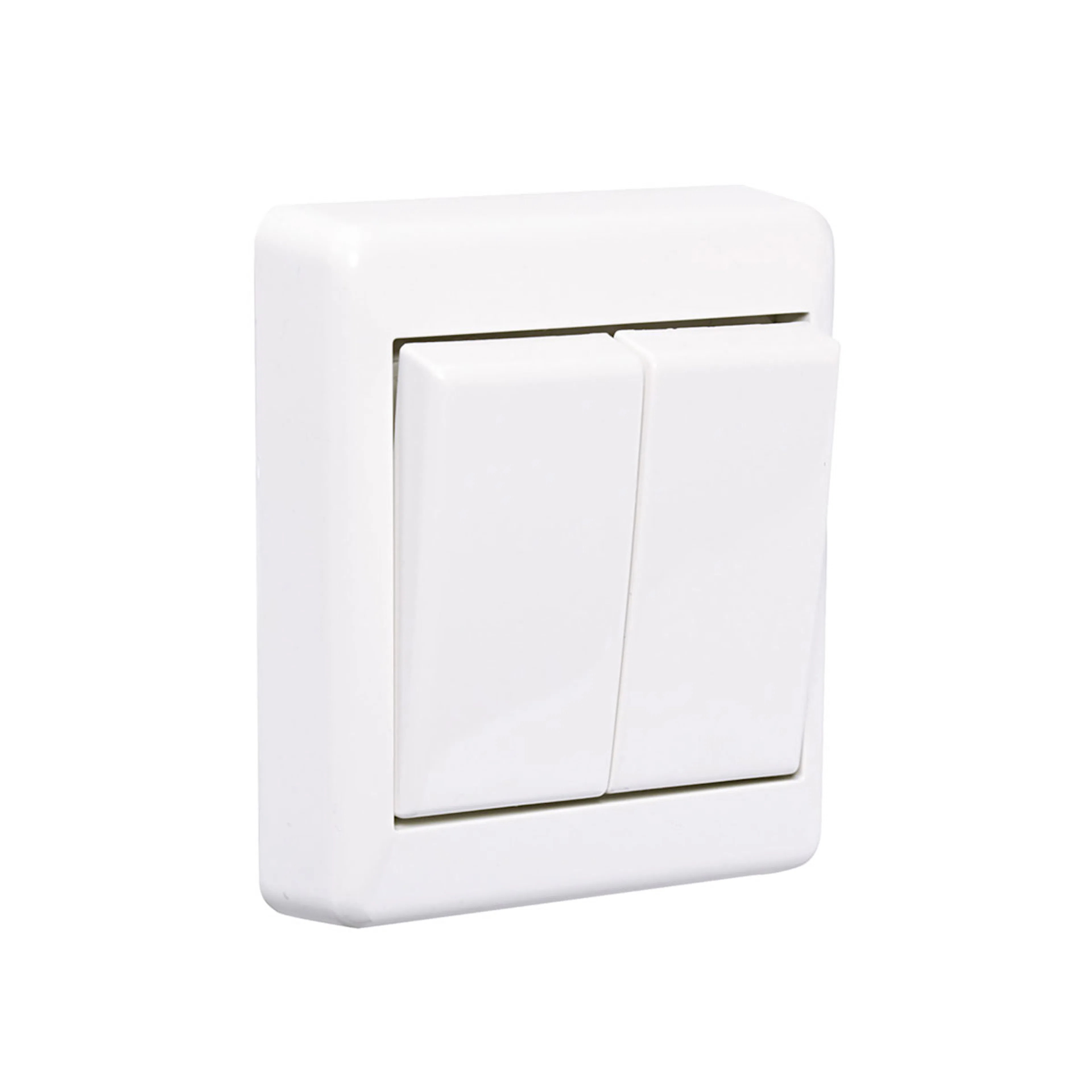 Strömbrytare Elko Dubbeltrapp RS Renvit