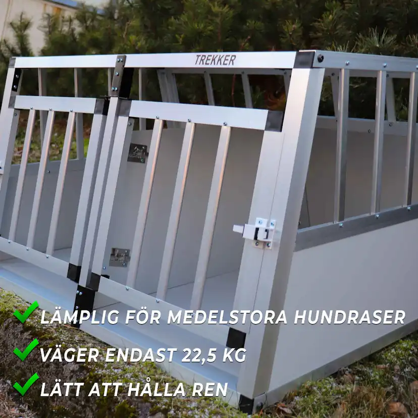 Hundbur Trekker XXL 104x90,5x69,5 cm