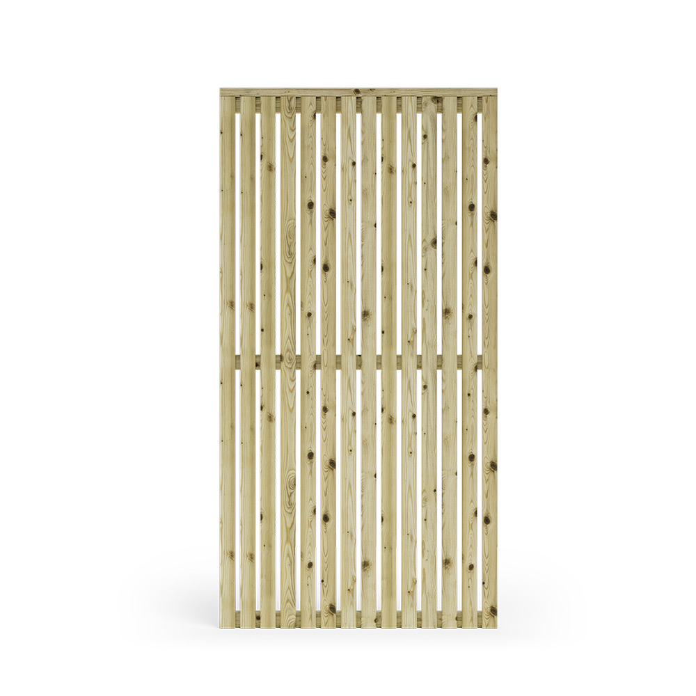 Skärm Jabo Vertikal 6 Tryckimpregnerad Gran 81,5x159 cm FSC (B)