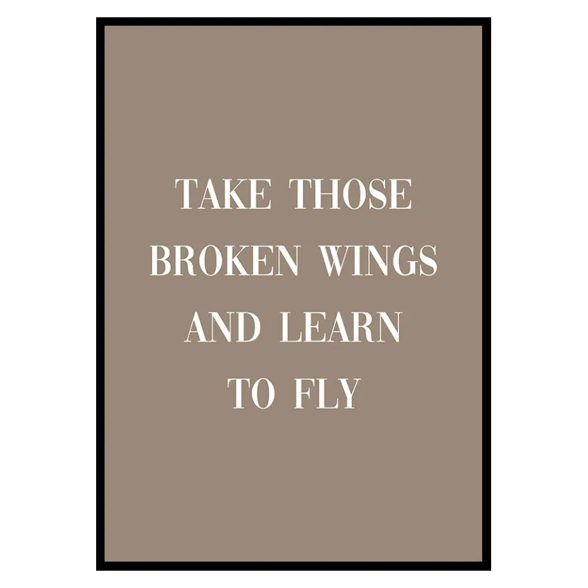 Poster Gallerix Broken Wings
