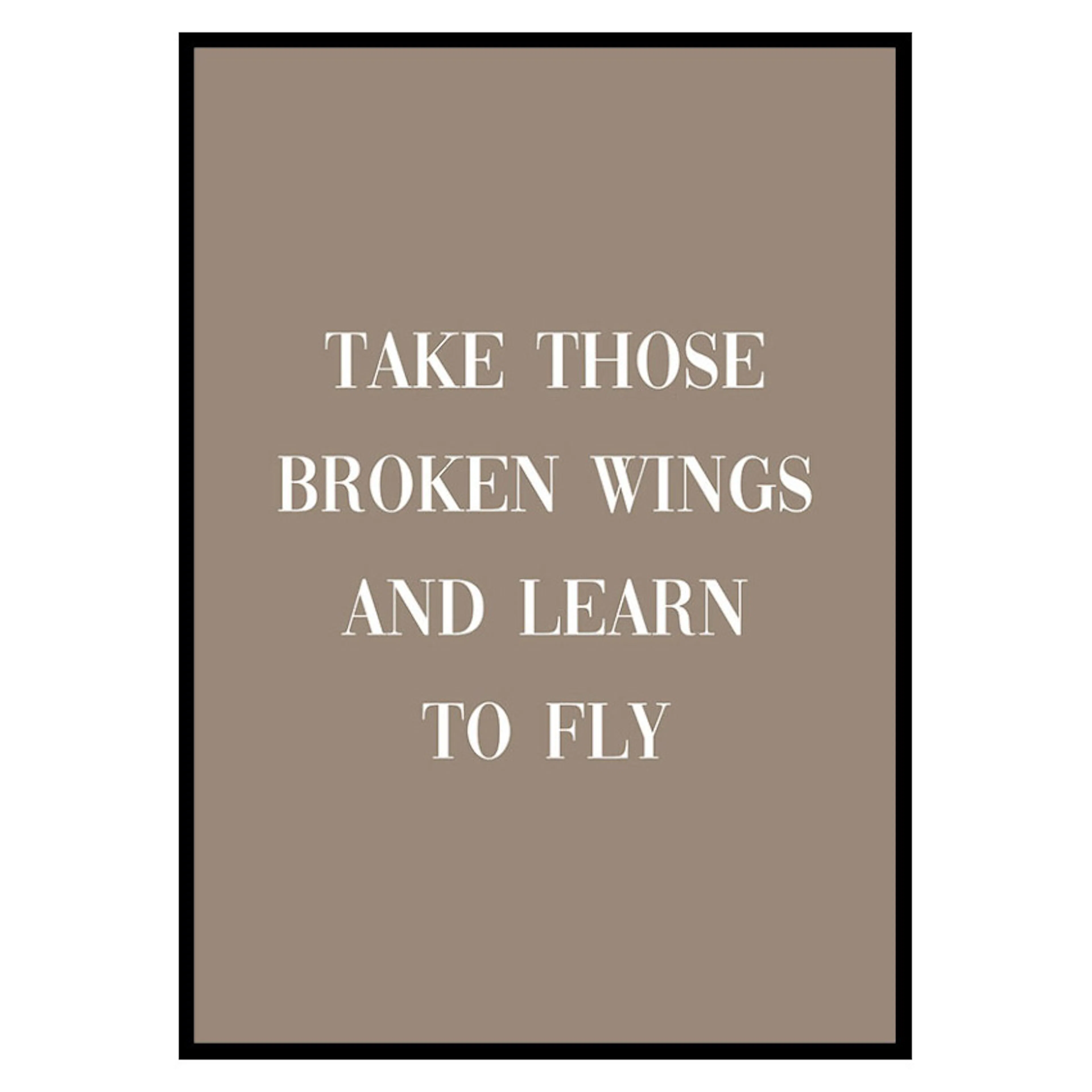 Poster Gallerix Broken Wings