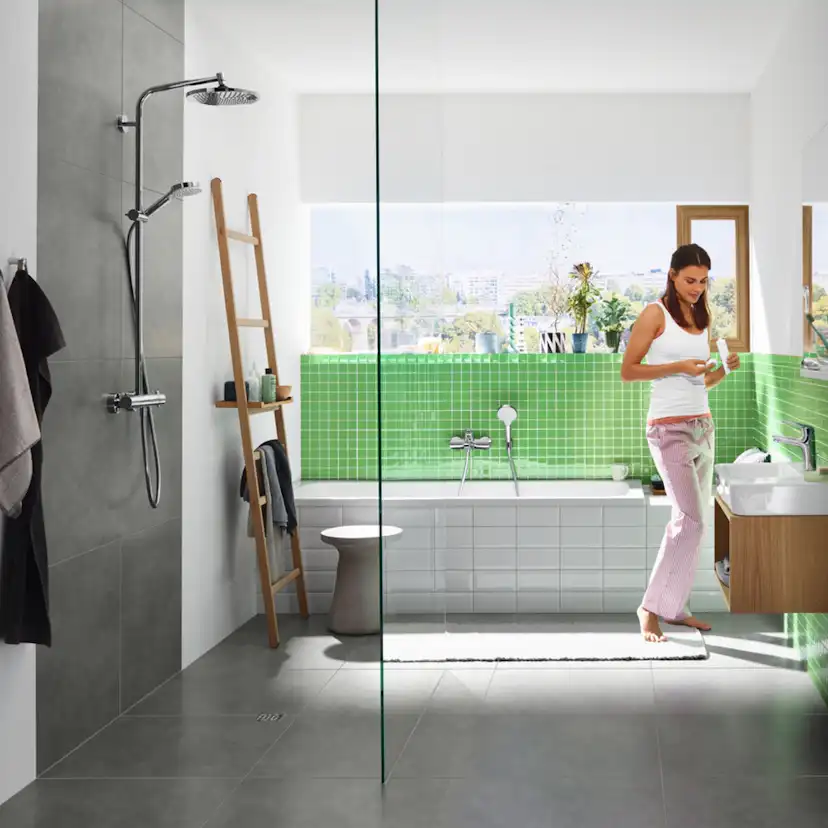 Takduschset Hansgrohe Crometta S 240 1jet Showerpipe