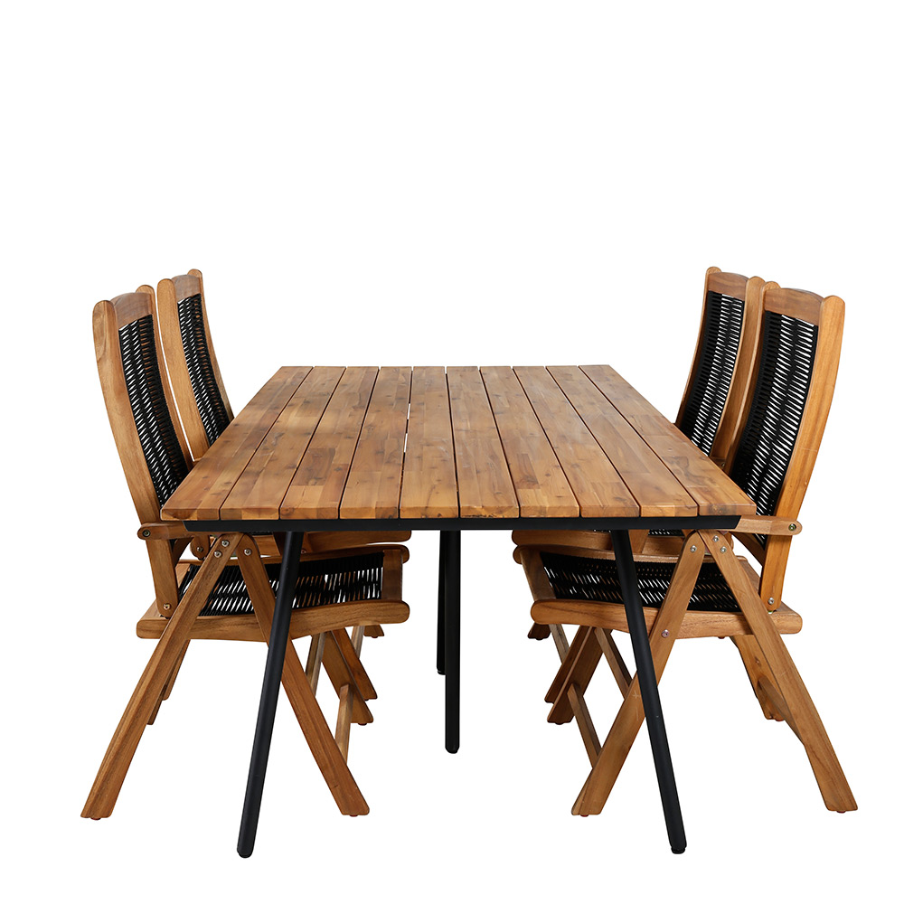 Matgrupp Venture Home Chane med 4 Peder Matstolar