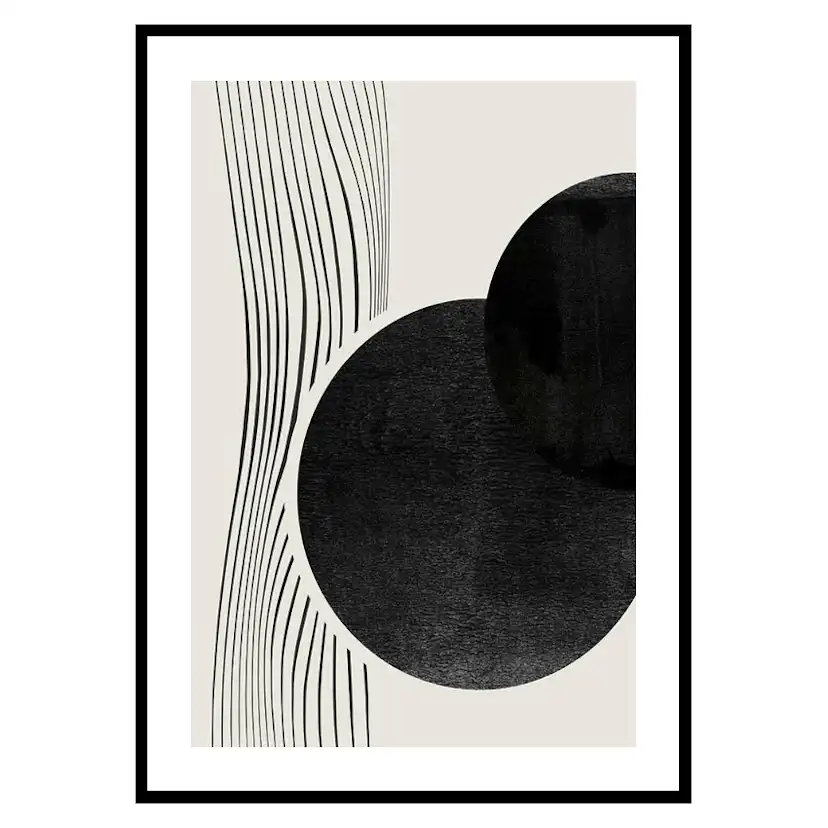 Poster Gallerix Abstract Flow No1