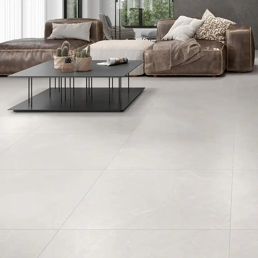 Klinker Tenfors Storm White 90x90 cm