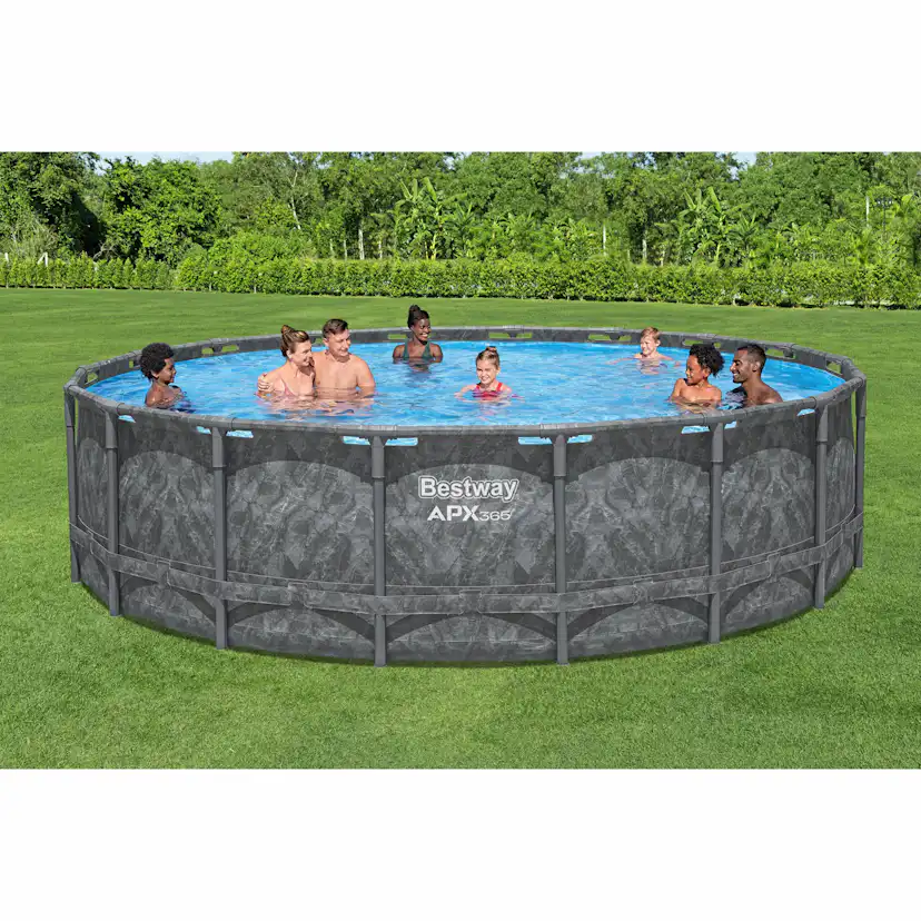 Ovanmarkpool Bestway APX 365 Rund Ø5,49 m