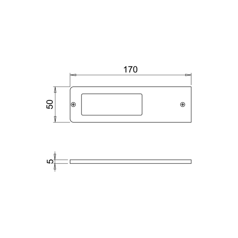 LED-Spot Beslag Design Vega SDM 24V/5W 2700 K