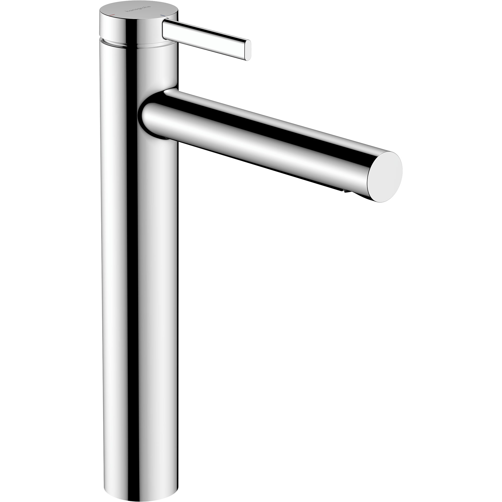 Zesis S 1-grepps tvättställsblandare 230 CoolStart med push-open ventil