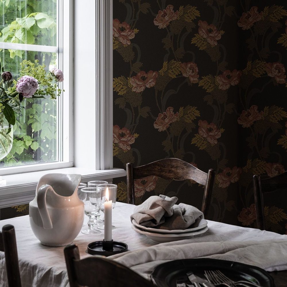 Tapet Duro Ovansjö Svart 521-03