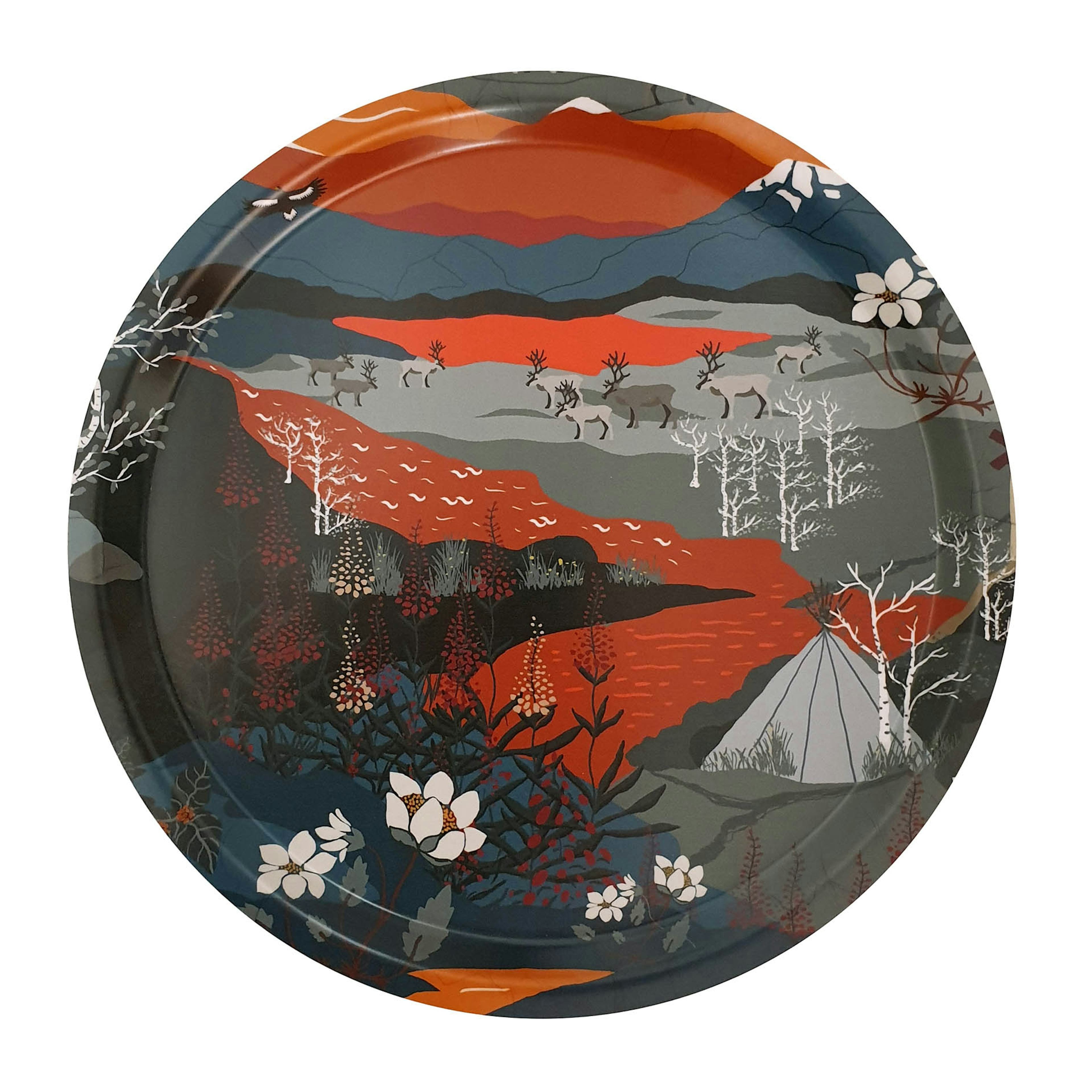 Bricka Arvidssons Textil Fjällvandring Rund