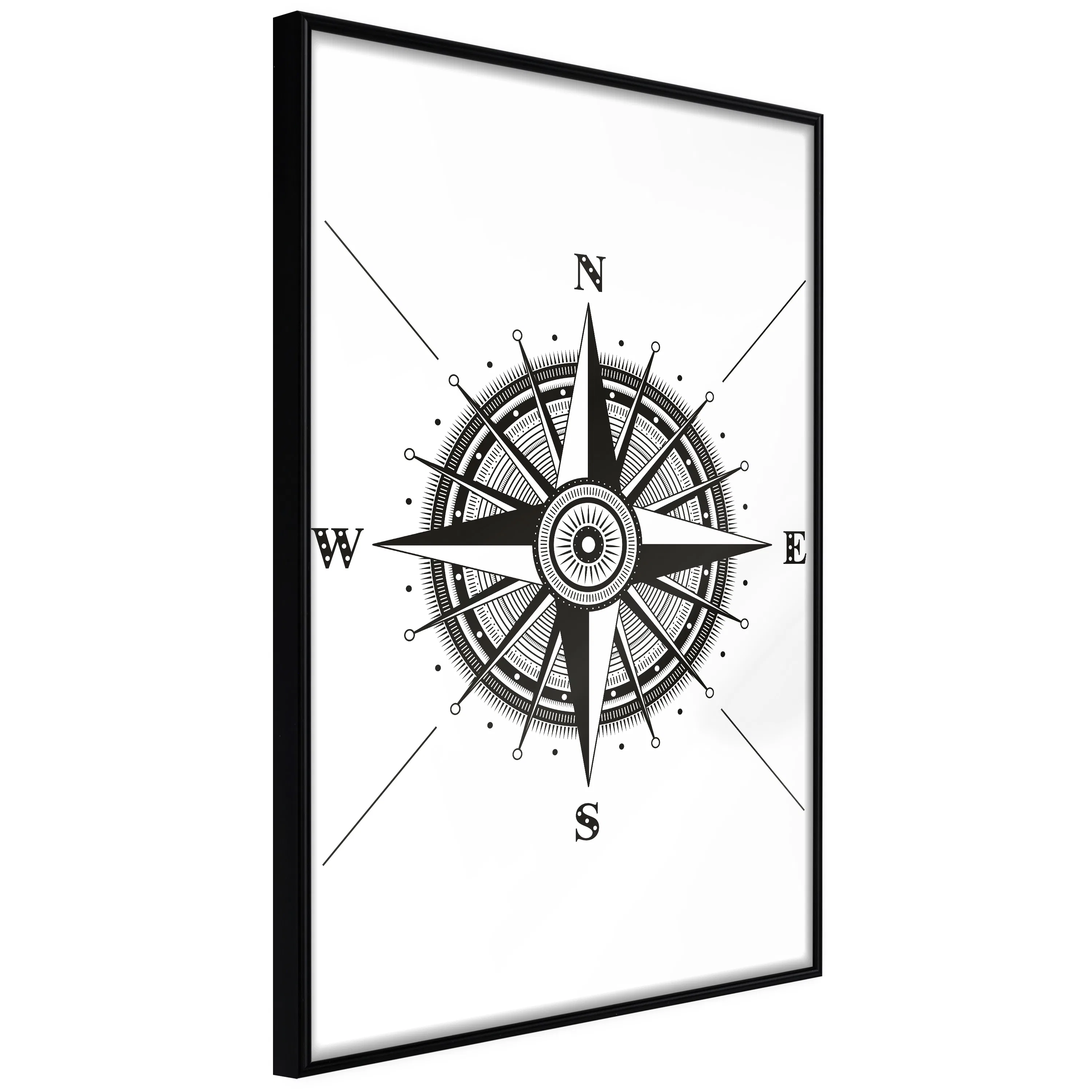 Poster Artgeist Affisch Compass