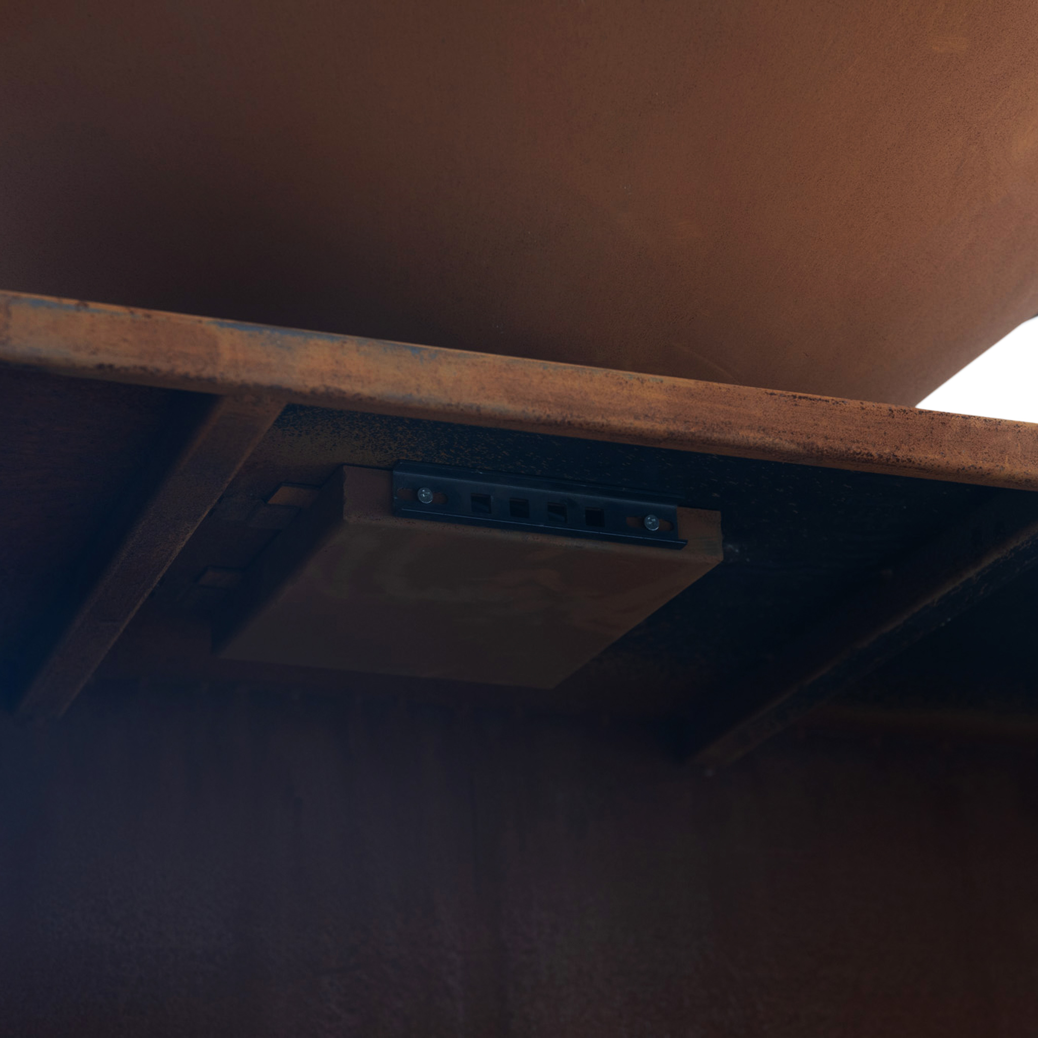 Eldstad Lyfco Cortenstål Vedeldad Skärbräda Vemdalen