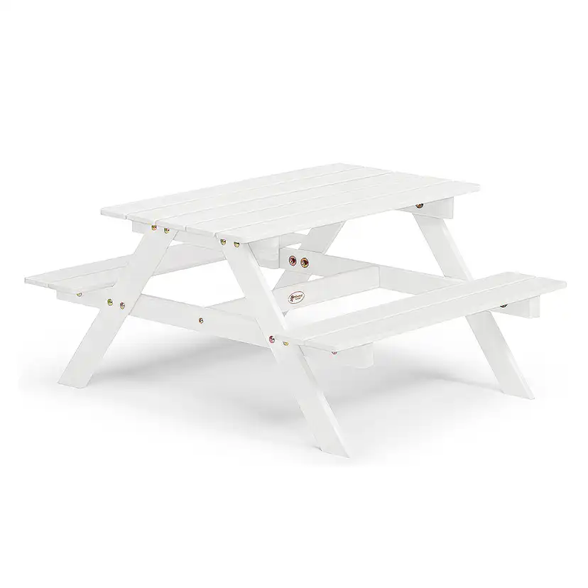 Barngrupp Picnic mini vitlaserad furu Vit