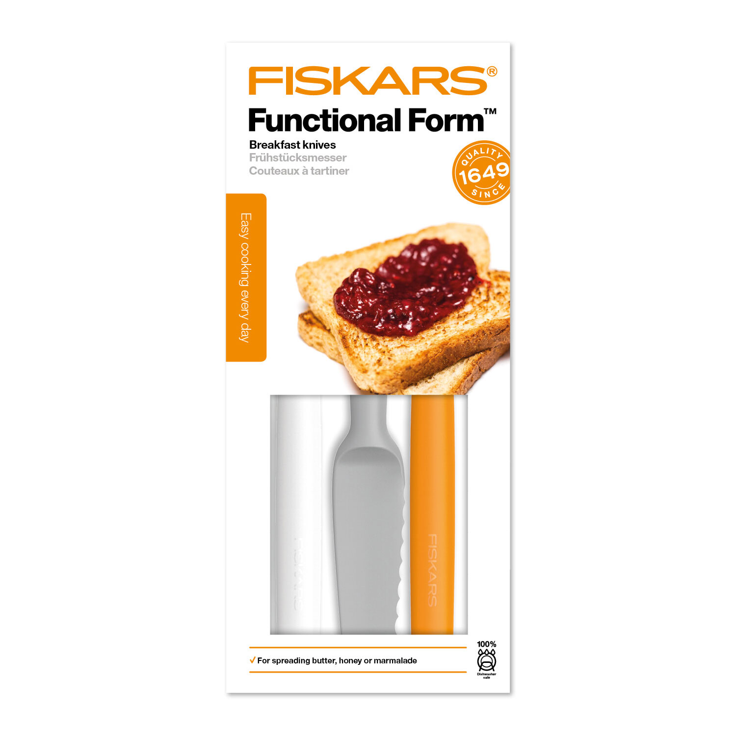 Smörknivar Fiskars Functional Form 3 delar