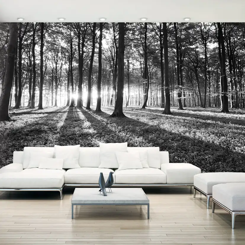 Fototapet Arkiio Självhäftande Grey Wilderness II 490x280