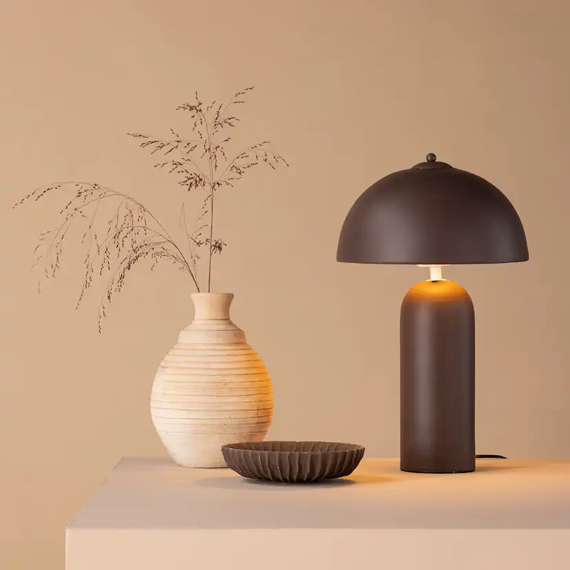 Bordslampa Venture Home Corello Beige Spraystone Design