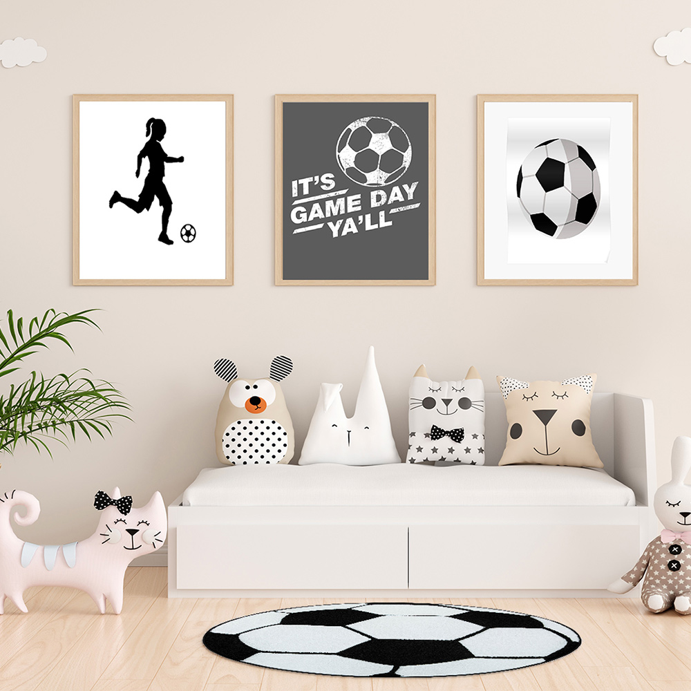 Barnmatta KM Carpets Play Rund