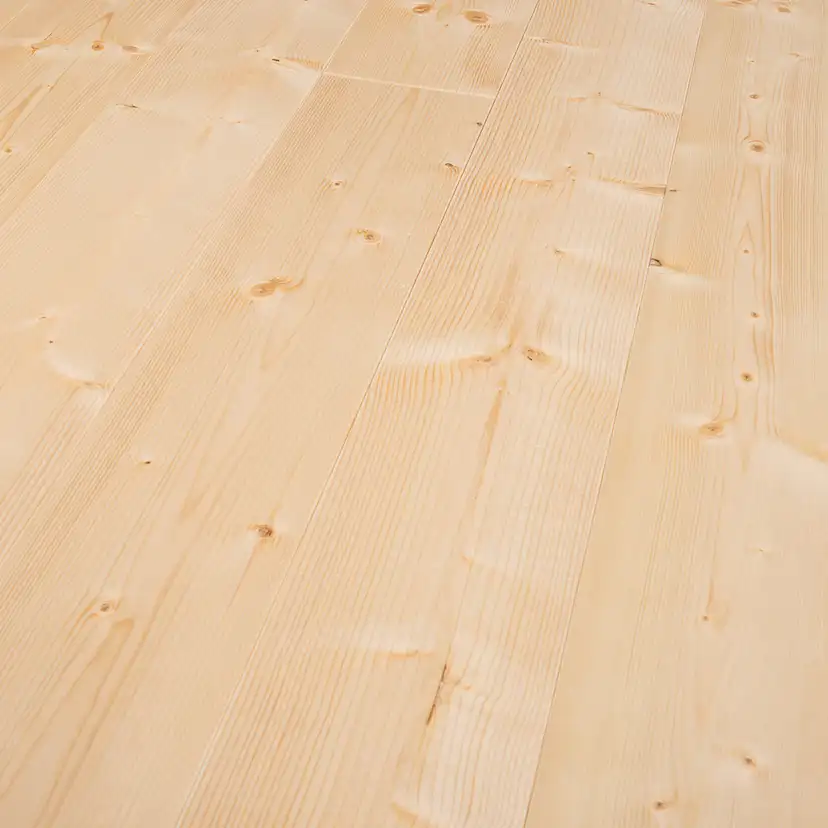 Massivt Trägolv DalaFloda SoftSpruce Obehandlat 1-Stavs Grangolv